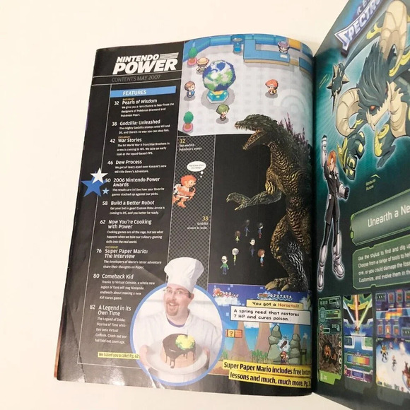 Nintendo Power Magazine Issue 215  May 2007 Pokemon Dialga Cover No Poster - Picture 10 of 16
